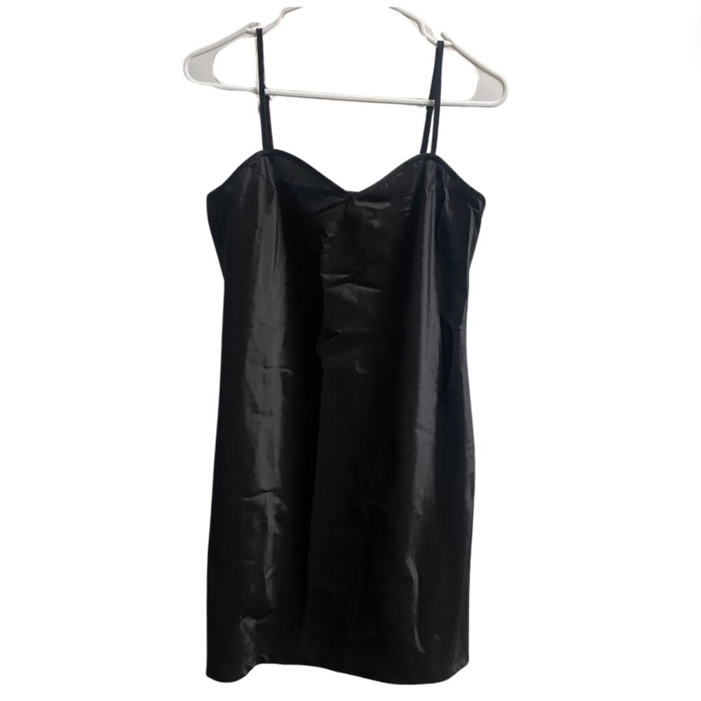 Trina Turk Black Mini Slip Dress Sz 2